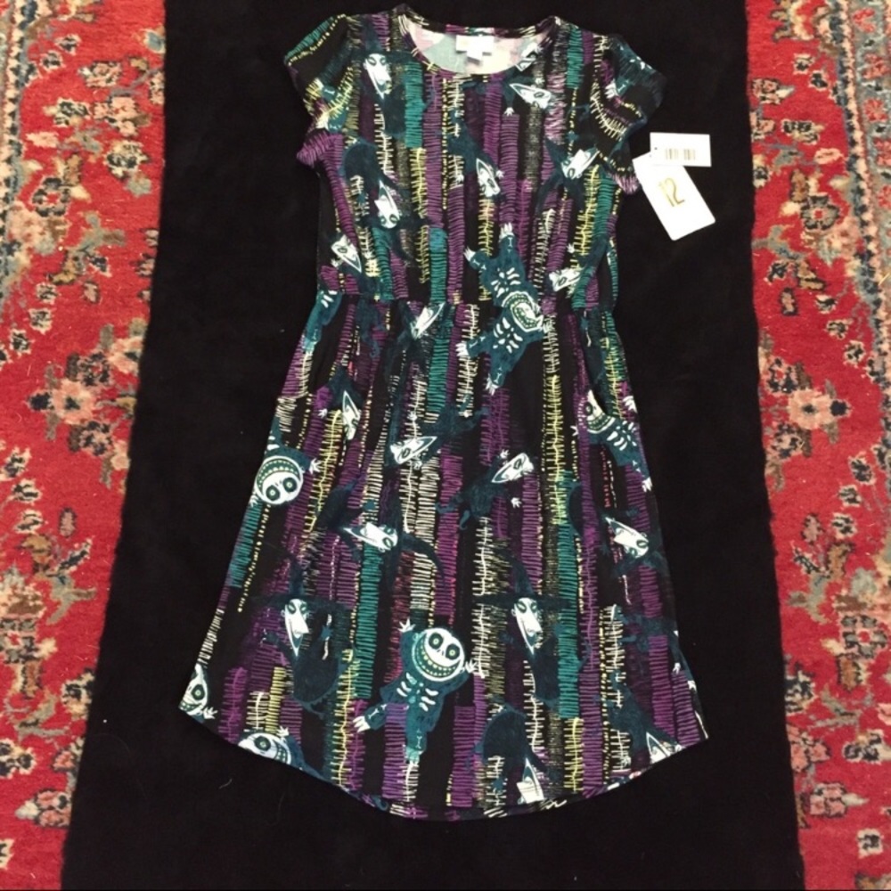 NWT LulaRoe  Nightmare SISTER Dresses Sz 8 & 12 - Picture 3 of 8